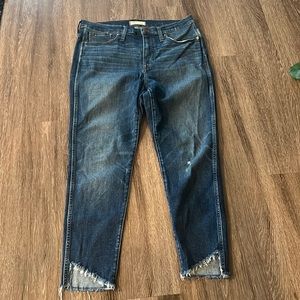 Madewell 10” High Rise Skinny Jeans